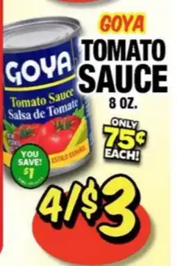 Western Beef GOYA TOMATO SAUCE offer