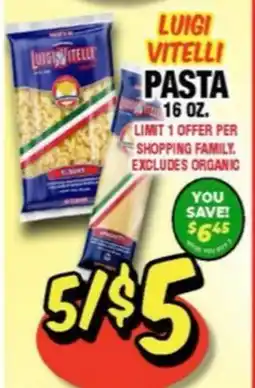 Western Beef LUIGI VITELLI PASTA offer