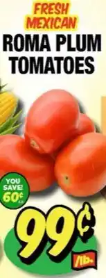 Western Beef ROMA PLUM TOMATOES offer