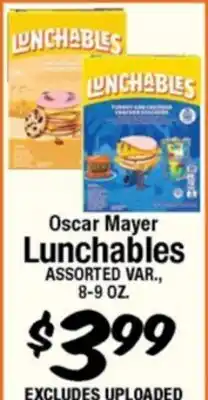 Western Beef Oscar Mayer Lunchables offer
