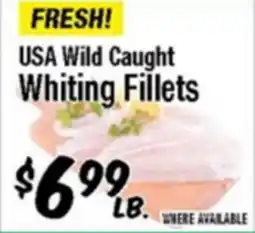 Western Beef USA Wild Caught Whiting Fillets offer