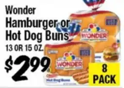 Western Beef Wonder Hamburger or Hot Dog Buns offer