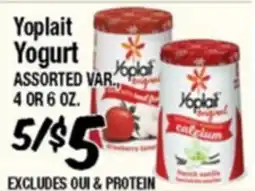 Western Beef Yoplait Yogurt offer