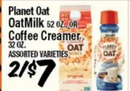Western Beef Planet Oat OatMilk 52 OZ., OR Coffee Creamer 32 OZ offer