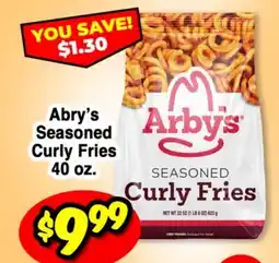 Western Beef Abry's Seasoned Curly Fries offer