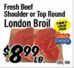 Western Beef Fresh Beef Shoulder or Top Round London Broil offer