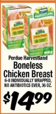 Western Beef Perdue Harvestland Boneless Chicken Breast offer