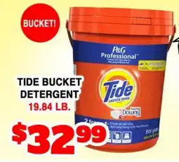 Western Beef TIDE BUCKET DETERGENT offer
