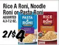 Western Beef Rice A Roni, Noodle Roni or Pasta Roni offer
