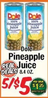 Western Beef Dole Pineapple Juice offer