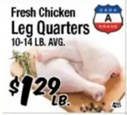 Western Beef Fresh Chicken Leg Quarters offer