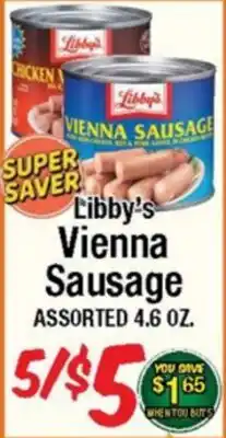 Western Beef Libby's Vienna Sausage offer