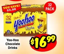Western Beef Yoo-Hoo Chocolate Drinks offer