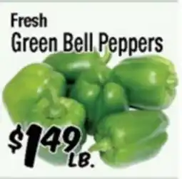 Western Beef Fresh Green Bell Peppers offer