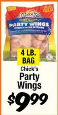 Western Beef Chick's Party Wings offer