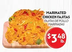 La Chiquita Food Market MARINATED CHICKEN FAJITAS offer