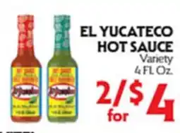 La Chiquita Food Market EL YUCATECO HOT SAUCE offer