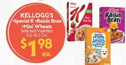 La Chiquita Food Market KELLOGG'S •Special K •Raisin Bran •Mini Wheats offer