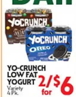 La Chiquita Food Market YO-CRUNCH LOW FAT YOGURT offer