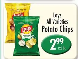 Garden Fresh Market Lays All Varieties Potato Chips offer