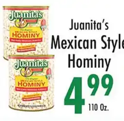 Garden Fresh Market Juanita's Mexican Style Hominy offer
