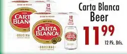 Garden Fresh Market Carta Blanca Beer offer