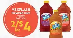 La Chiquita Food Market V8 SPLASH Flavored Juice offer