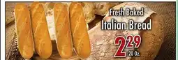 Garden Fresh Market Fresh Baked Italian Bread offer