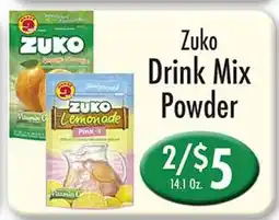 Garden Fresh Market Zuko Drink Mix Powder offer