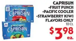 La Chiquita Food Market CAPRISUN FRUIT PUNCH · PACIFIC COOLER · STRAWBERRY KIWI FLAVORS ONLY offer
