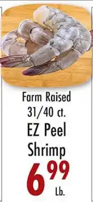 Garden Fresh Market Farm Raised 31/40 ct. EZ Peel Shrimp offer