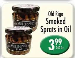 Garden Fresh Market Old Riga Smoked Sprats in Oil offer