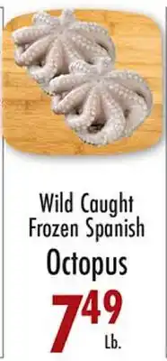 Garden Fresh Market Wild Caught Frozen Spanish Octopus offer