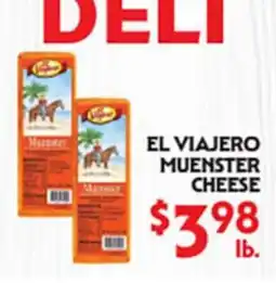 La Chiquita Food Market EL VIAJERO Muenster Cheese offer