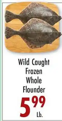 Garden Fresh Market Wild Caught Frozen Whole Flounder offer
