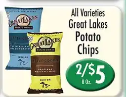 Garden Fresh Market All Varieties Great Lakes Potato Chips offer