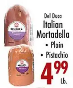 Garden Fresh Market Del Duca Italian Mortadella offer