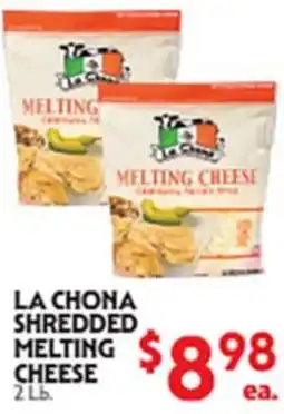 La Chiquita Food Market LA CHONA SHREDDED MELTING CHEESE offer