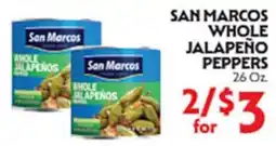 La Chiquita Food Market SAN MARCOS WHOLE JALAPEÑO PEPPERS offer