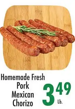 Garden Fresh Market Homemade Fresh Pork Mexican Chorizo offer
