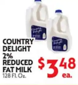 La Chiquita Food Market COUNTRY DELIGHT 2% REDUCED FAT MILK offer