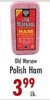 Garden Fresh Market Old Warsaw Polish Ham offer