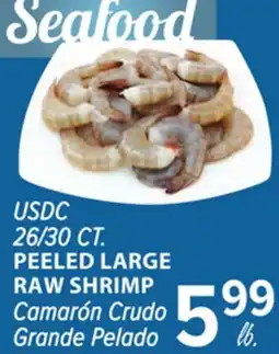 Cermak Fresh Market USDC 26/30 CT. PEELED LARGE RAW SHRIMP offer