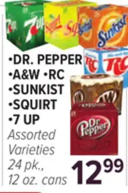 Cermak Fresh Market •DR. PEPPER •A&W •RC •SUNKIST •SQUIRT •7 UP offer