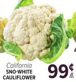 Cermak Fresh Market California SNO-WHITE CAULIFLOWER offer