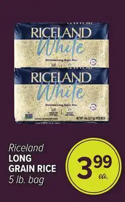 Cermak Fresh Market Riceland LONG GRAIN RICE offer