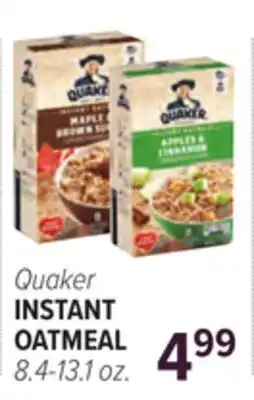 Cermak Fresh Market Quaker INSTANT OATMEAL offer