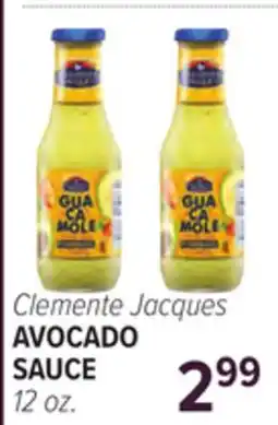 Cermak Fresh Market Clemente Jacques AVOCADO SAUCE offer