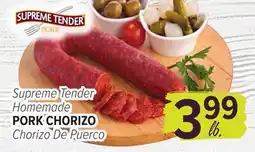 Cermak Fresh Market Supreme Tender Homemade PORK CHORIZO offer