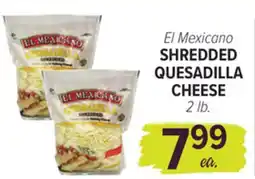 Cermak Fresh Market El Mexicano SHREDDED QUESADILLA CHEESE offer